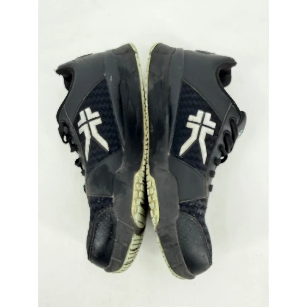 Kuru Quantum Sneakers Womens 8 Wide Black Silver Orthopedic Athletic Gorpcore